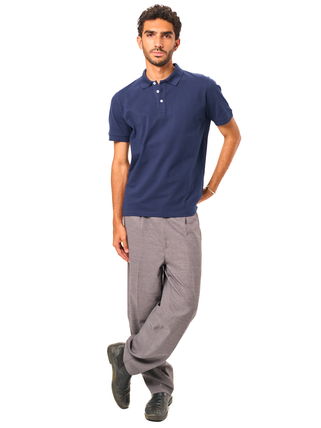 The Classic Polo Pique - Navy