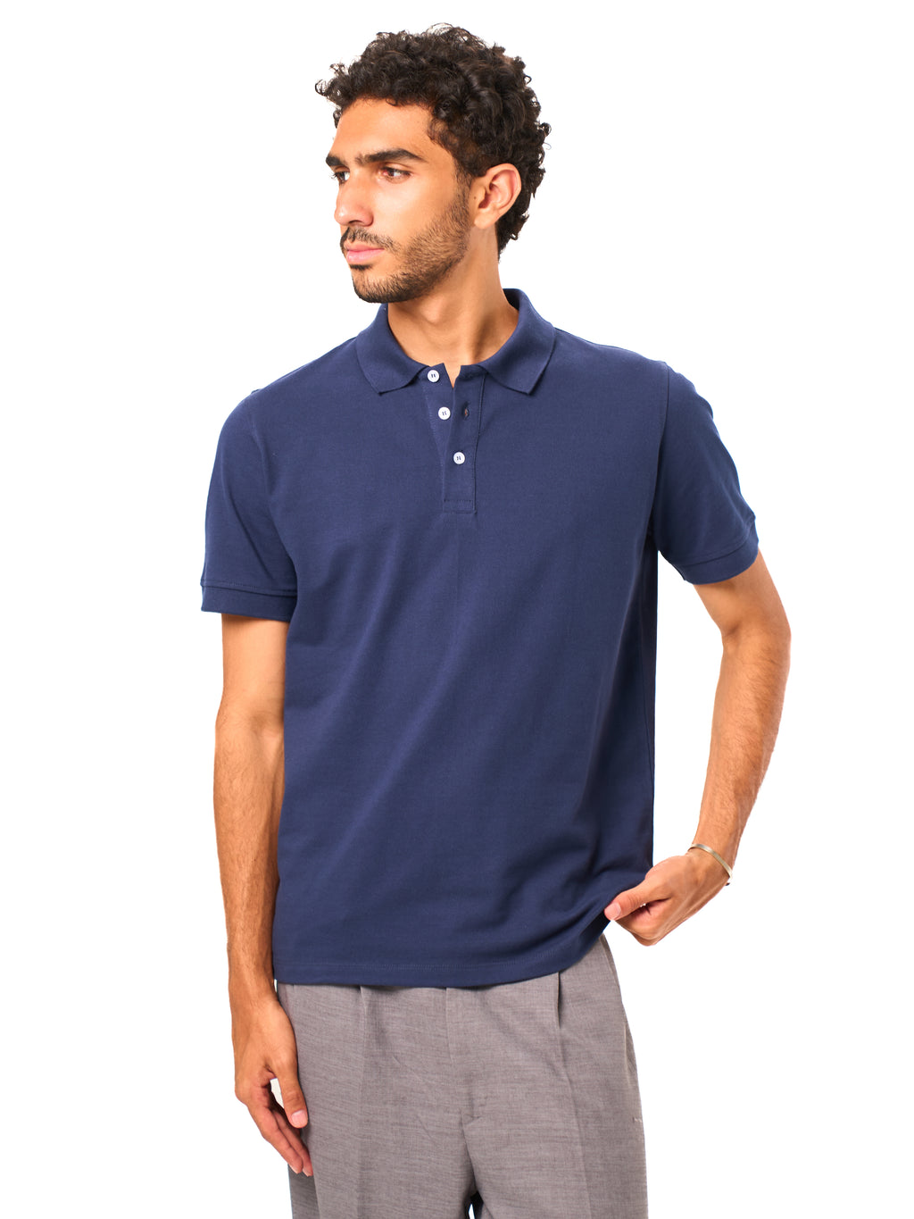 The Classic Polo Pique - Navy