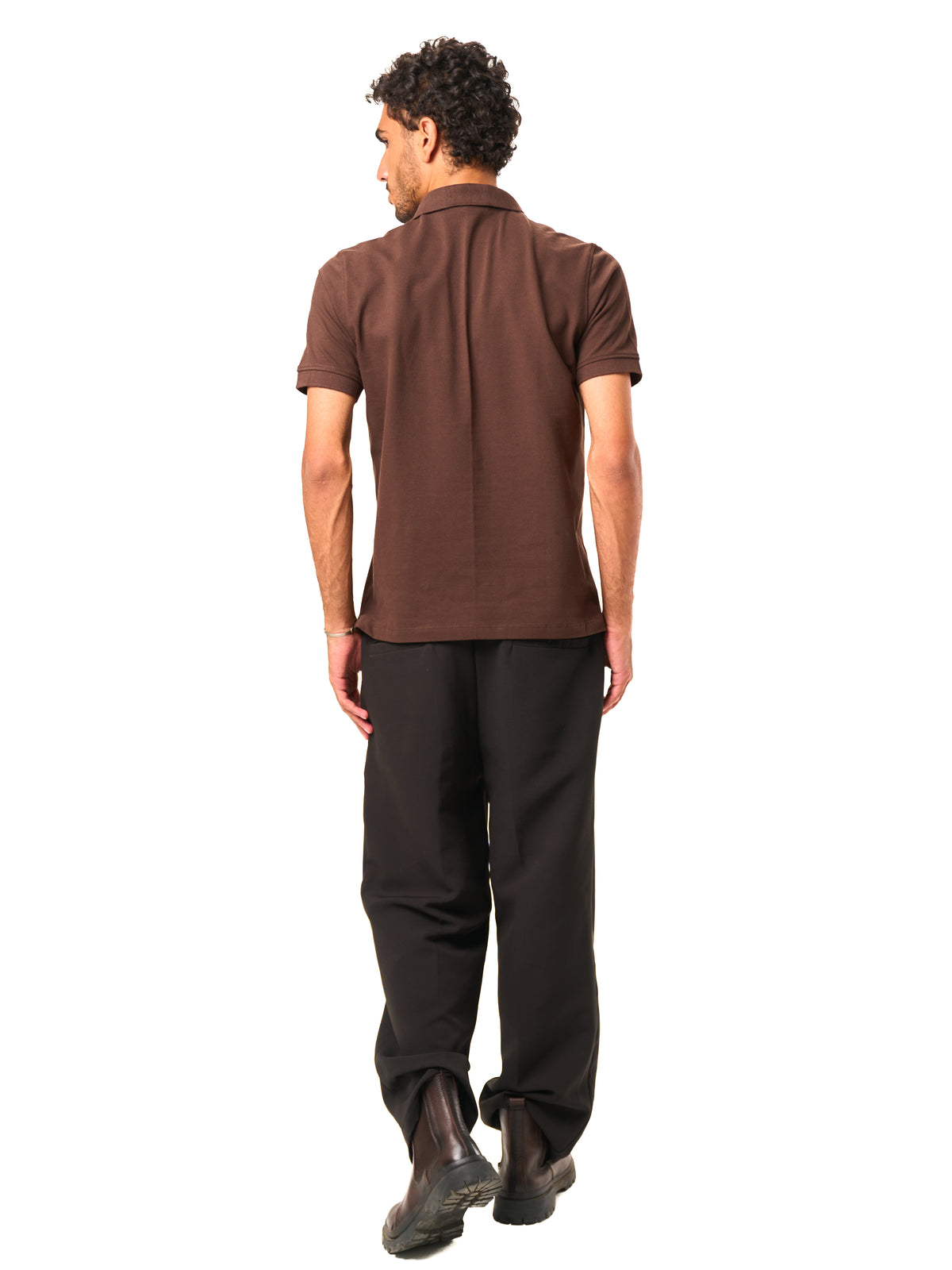 The Classic Polo Pique - Brown