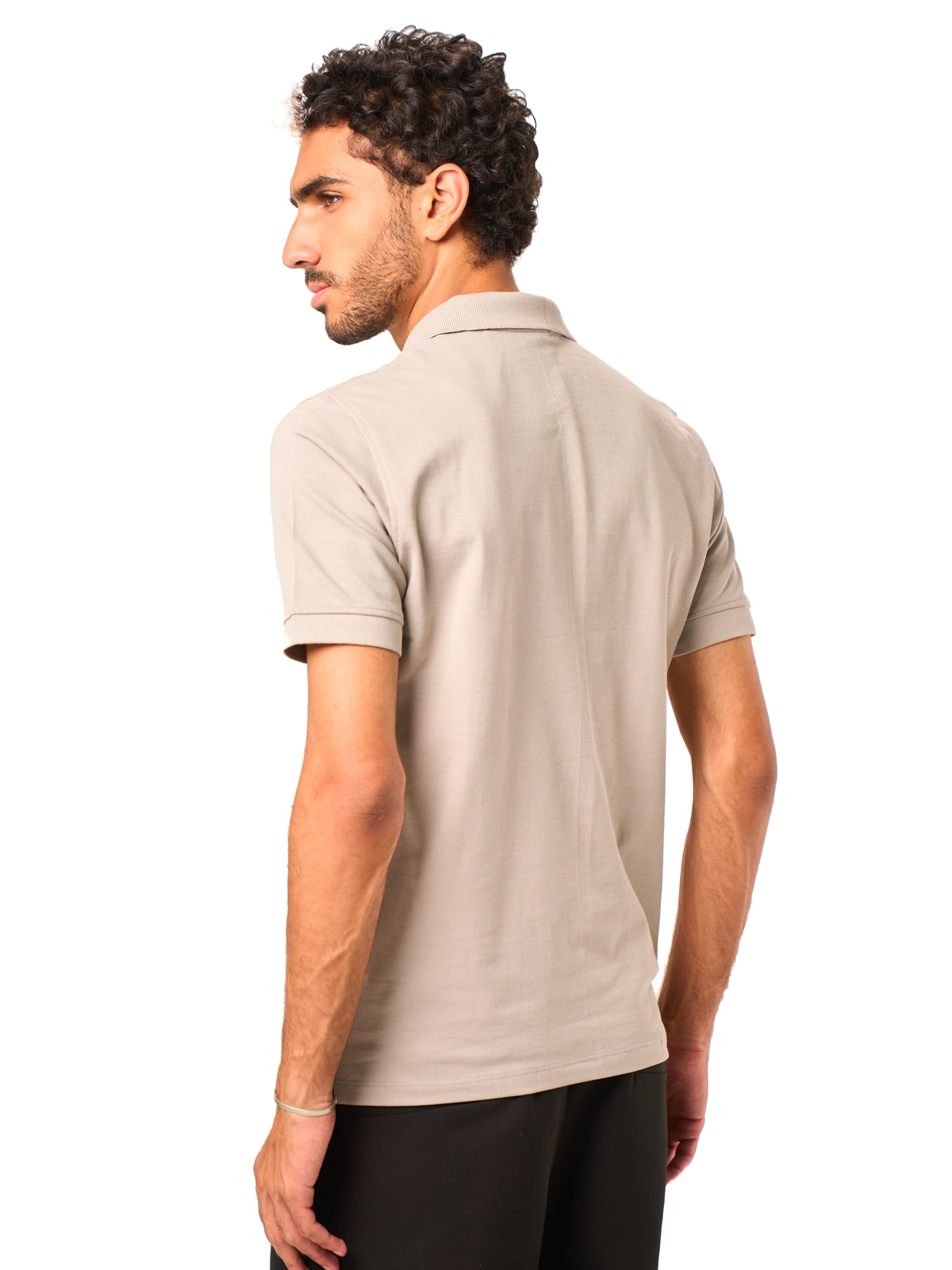 The Classic Polo Pique - Stone
