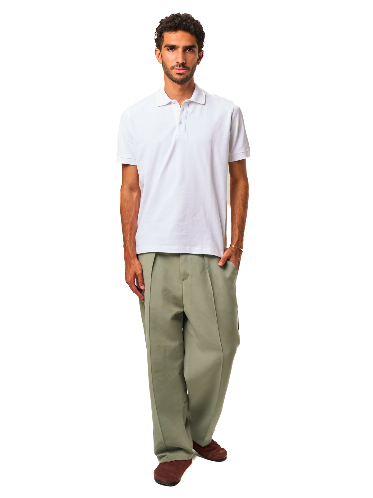 The Classic Polo Pique - White